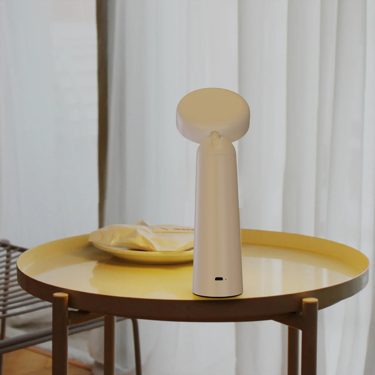 KaraGlow - Black and Gold LED Table Lamp with Modern Design