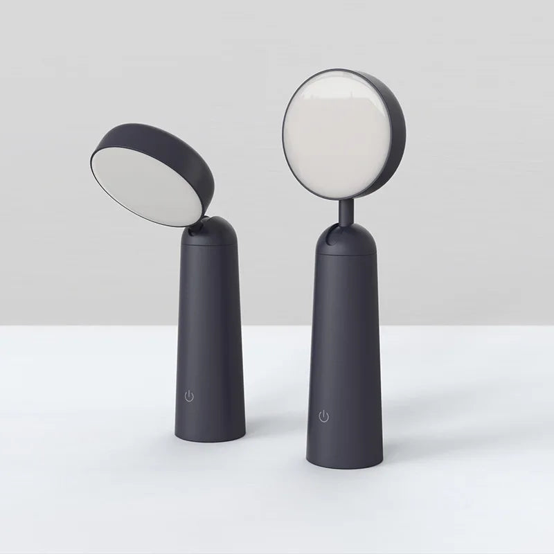 KaraGlow - Black and Gold LED Table Lamp with Modern Design