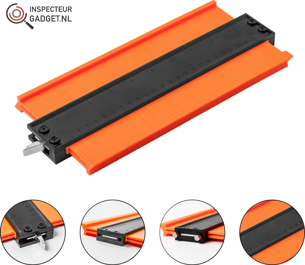 A+ Contour Gauge - Measuring Tool for Tricky Shapes and Angles