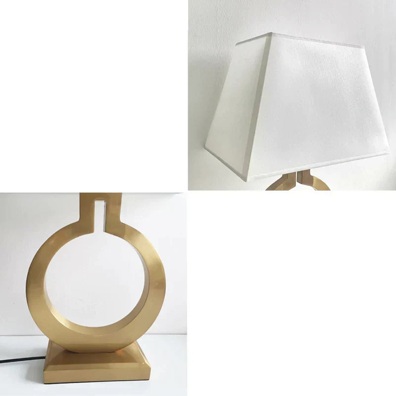 VillaGlow - Luxury Gold Designer Table Lamp