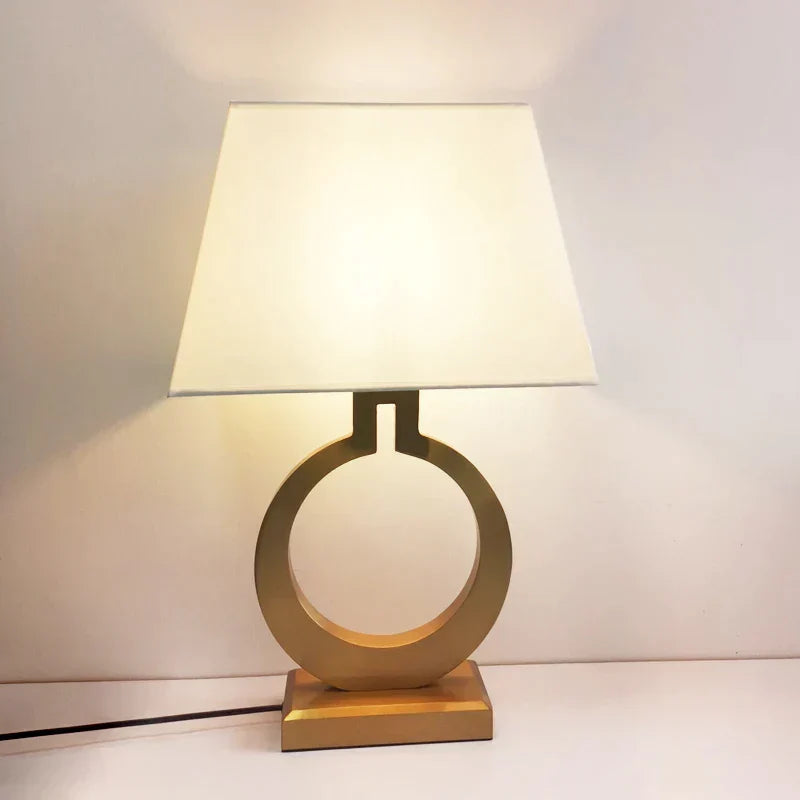 VillaGlow - Luxury Gold Designer Table Lamp
