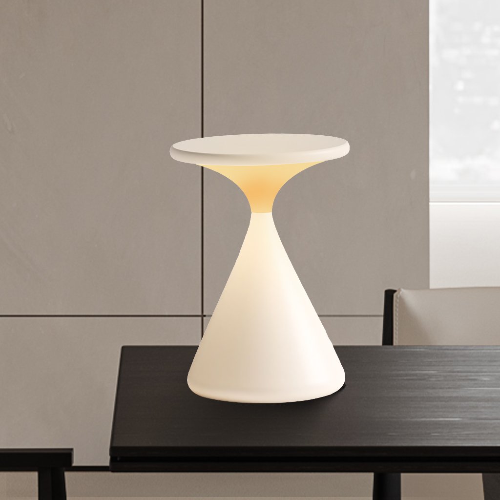 AéroLumi - Wireless Hourglass Lamp with Elegant Design
