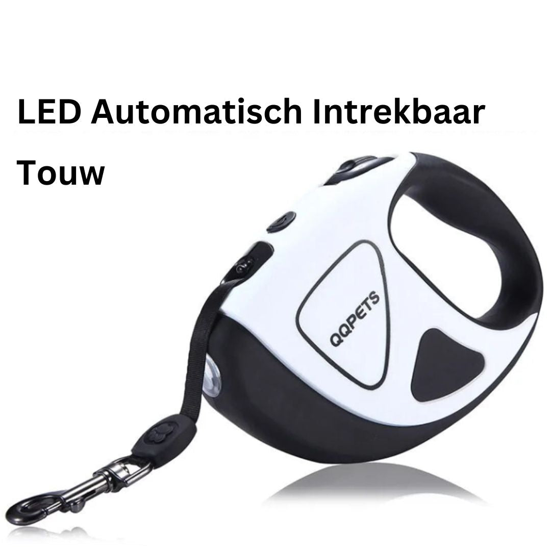 Handleash - Retractable LED Leash for Dogs with Ergonomic Handle