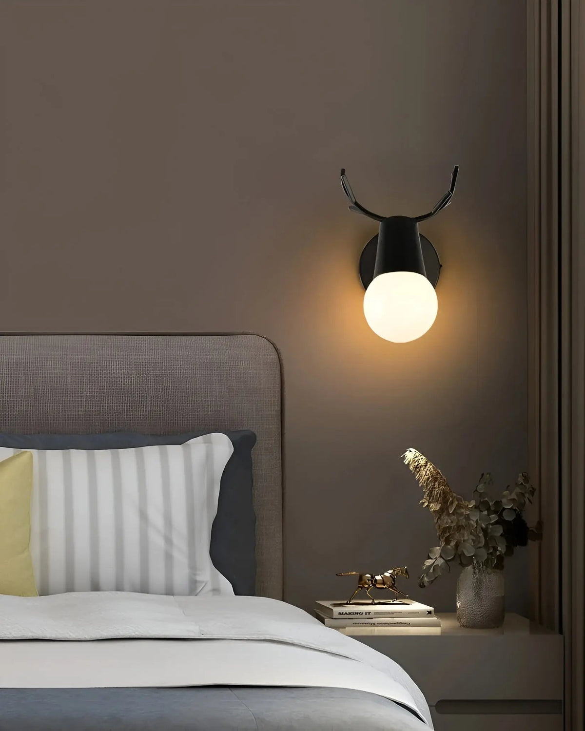 Nordic Glow - Scandinavian Antler-Shaped LED Wall Sconce