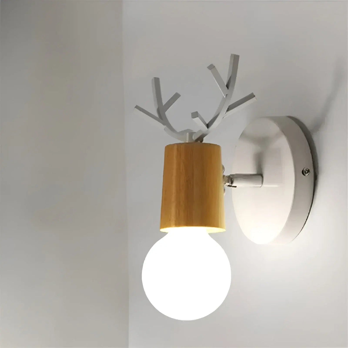 Nordic Glow - Scandinavian Antler-Shaped LED Wall Sconce