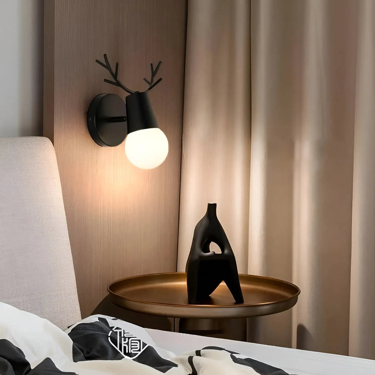 Nordic Glow - Scandinavian Antler-Shaped LED Wall Sconce