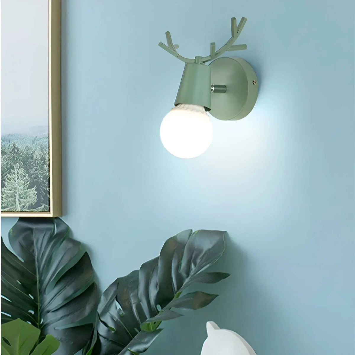 Nordic Glow - Scandinavian Antler-Shaped LED Wall Sconce