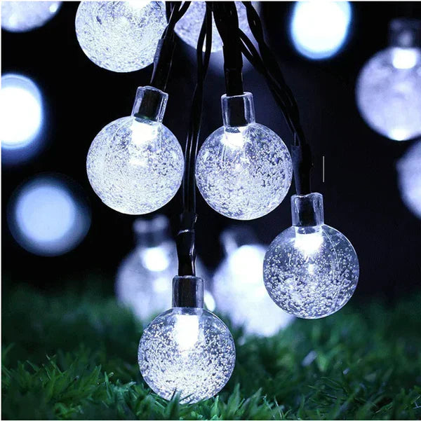 TwinkleGlow - Guirlandes Lumineuses Solaires Féeriques pour Extérieur