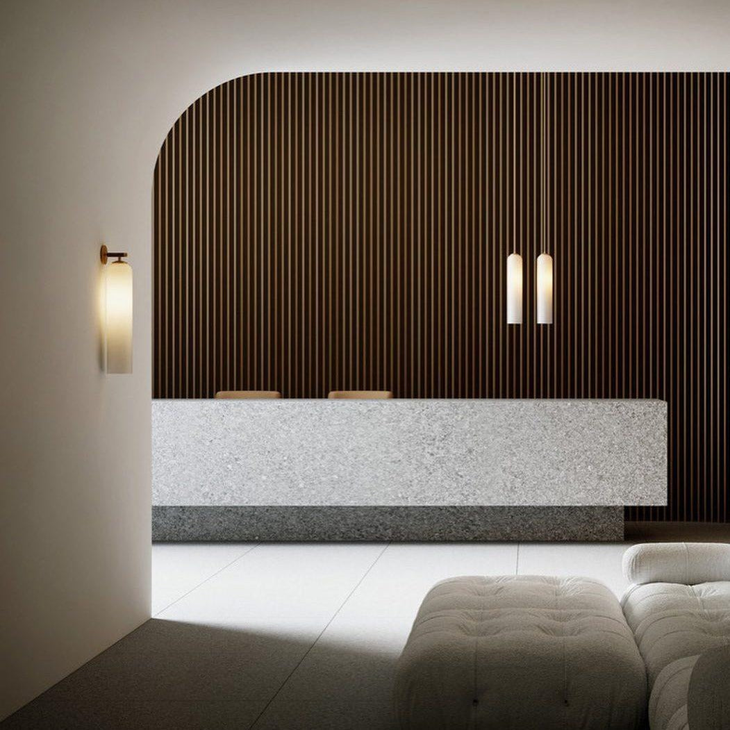 Glass Wall Sconce - Elegant Soft Lighting for Your Home