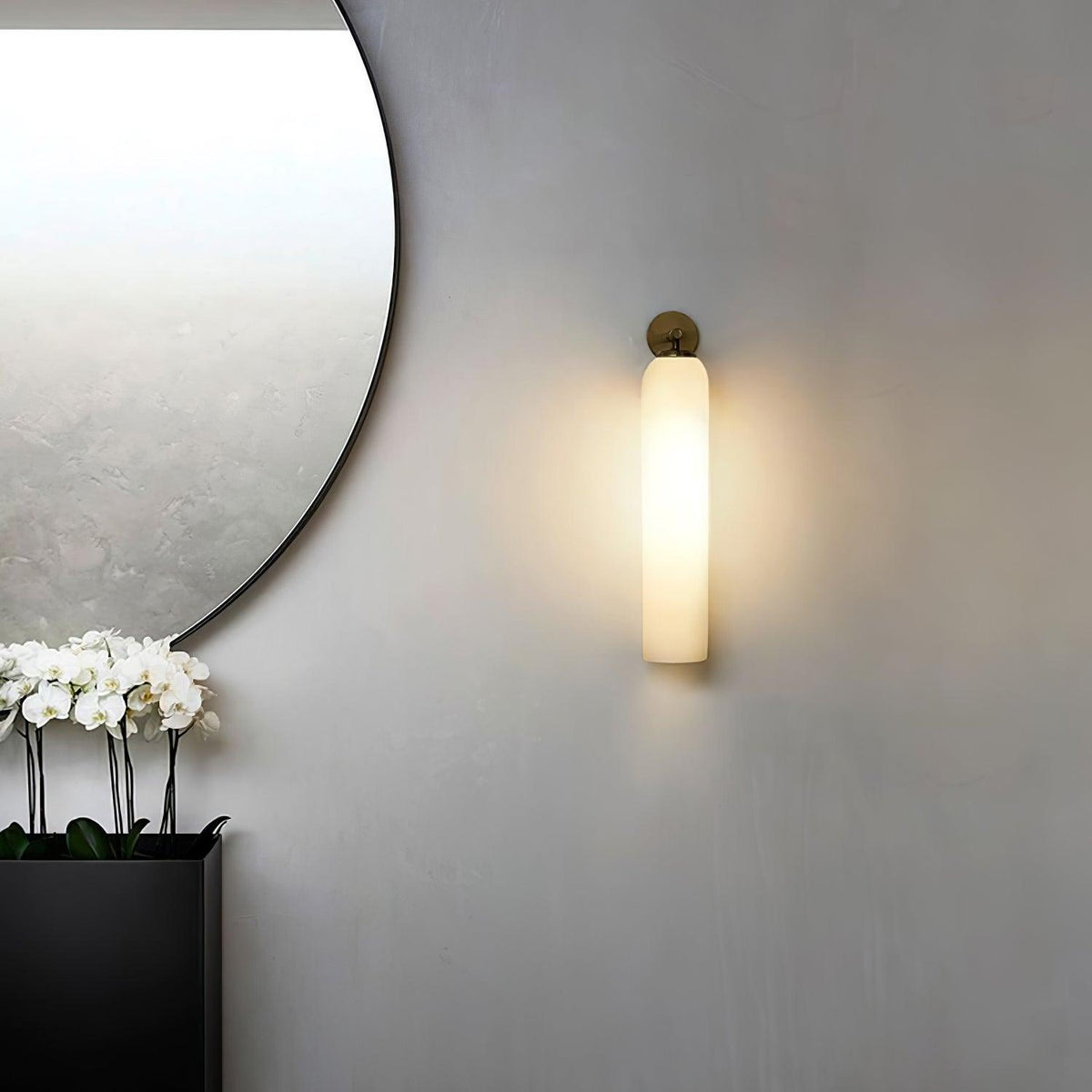 Glass Wall Sconce - Elegant Soft Lighting for Your Home