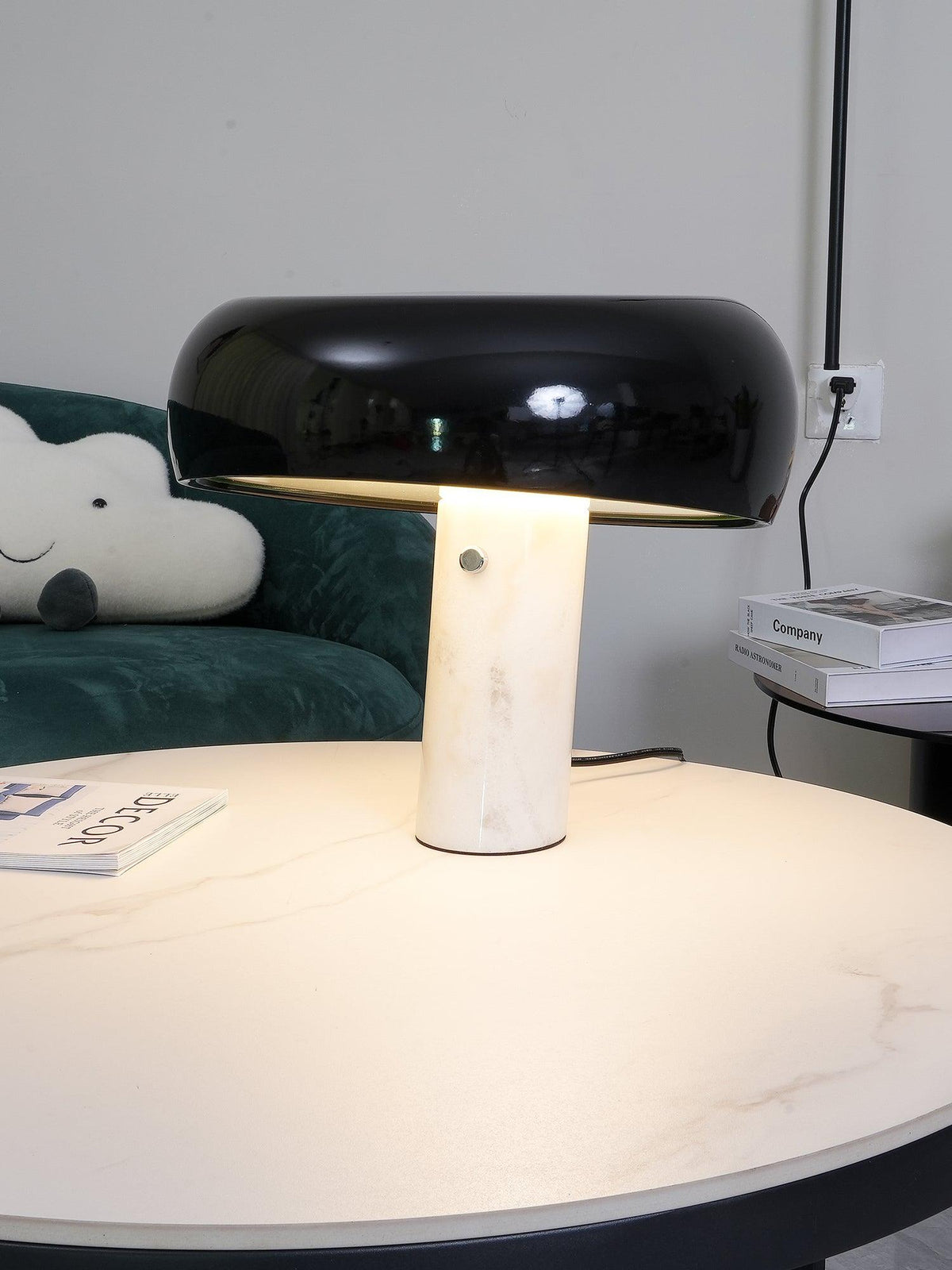 StoneGlow - Luxury Marble Table Lamp