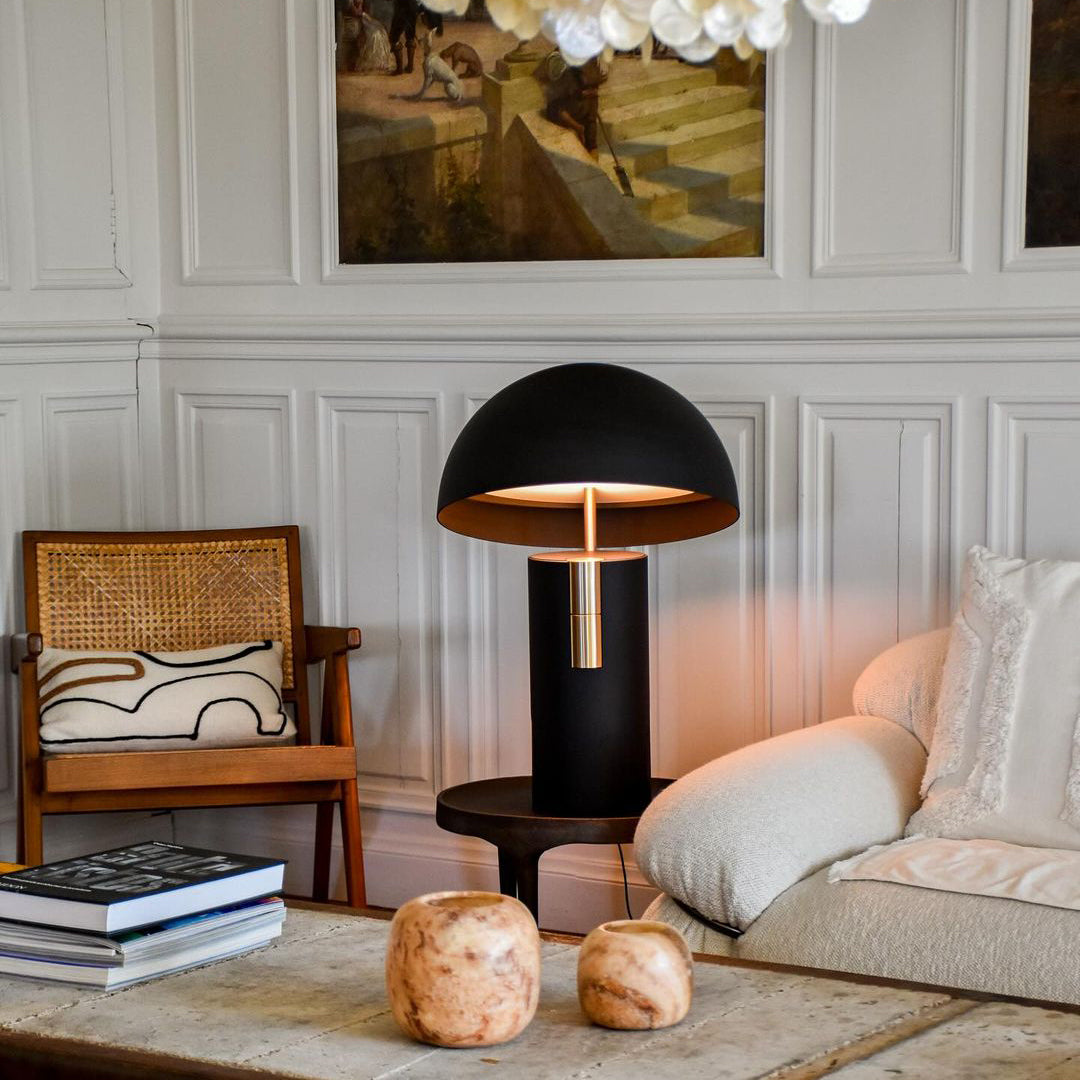 GlowAvora Table Lamp - Modern & Elegant Warm Lighting