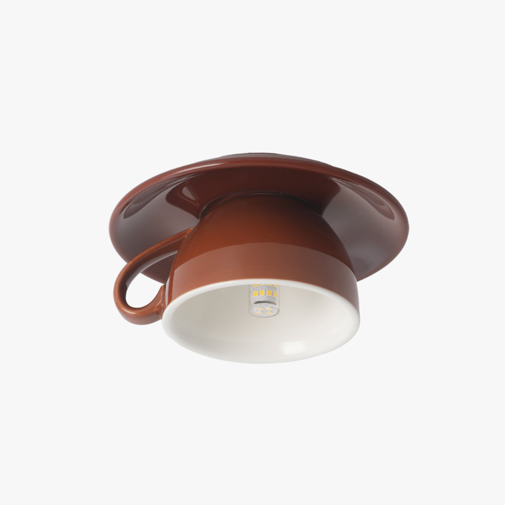 VibrantGlow - Colorful Ceramic Chandelier in Morandi Design