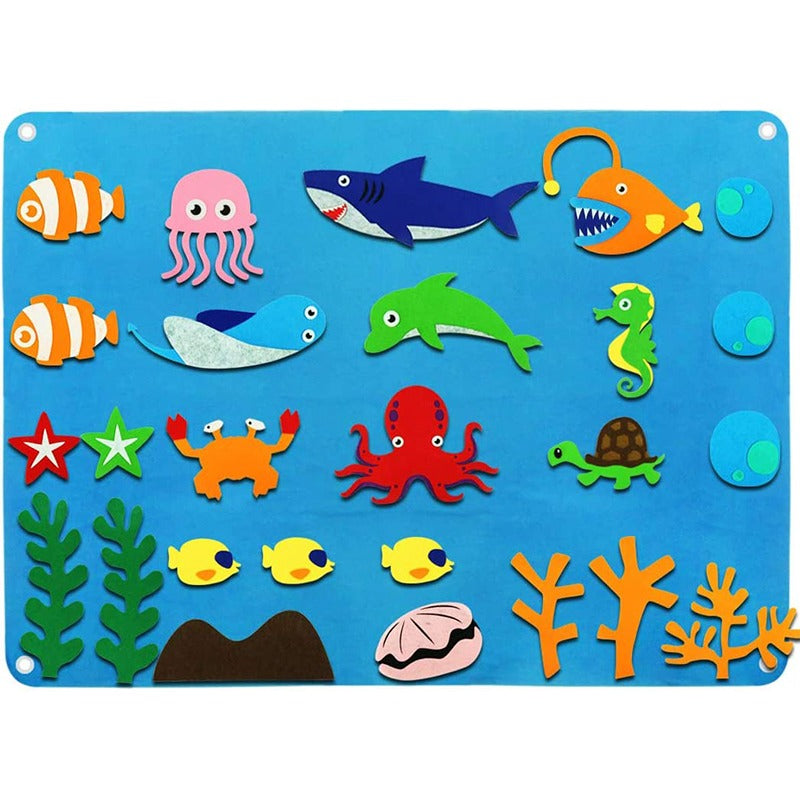 FeltPlay - Creative Felt Board for Toddlers