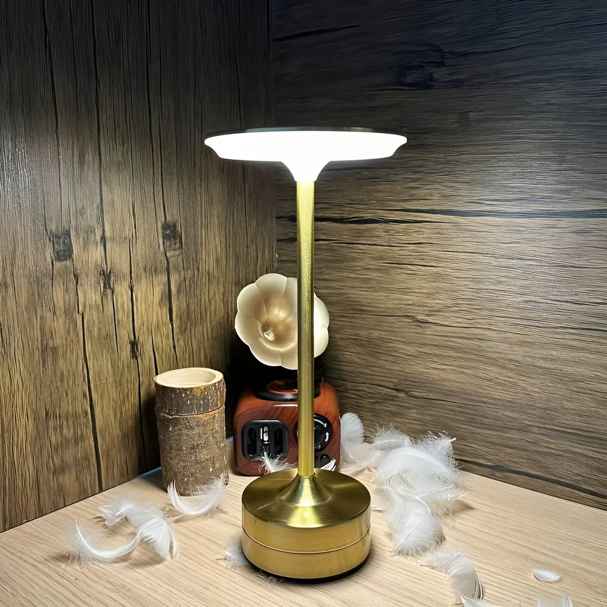BeamEase - Rechargeable LED Desk Lamp with Touch Control