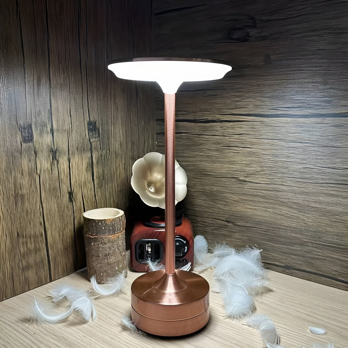 BeamEase - Rechargeable LED Desk Lamp with Touch Control