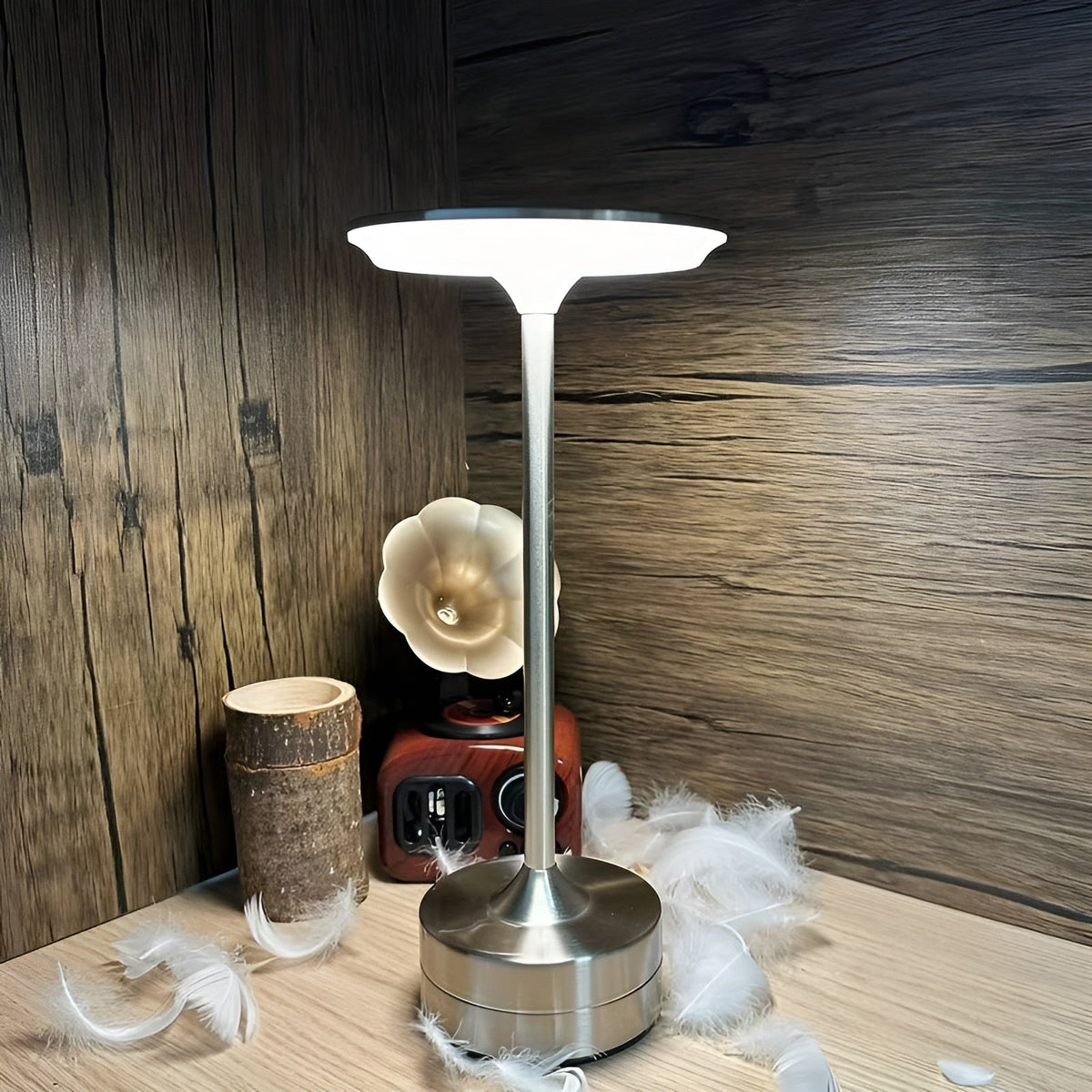 BeamEase - Rechargeable LED Desk Lamp with Touch Control