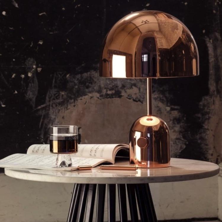 ChimeGlow Lamp - Elegant Bell-Shaped Lamp for the Home