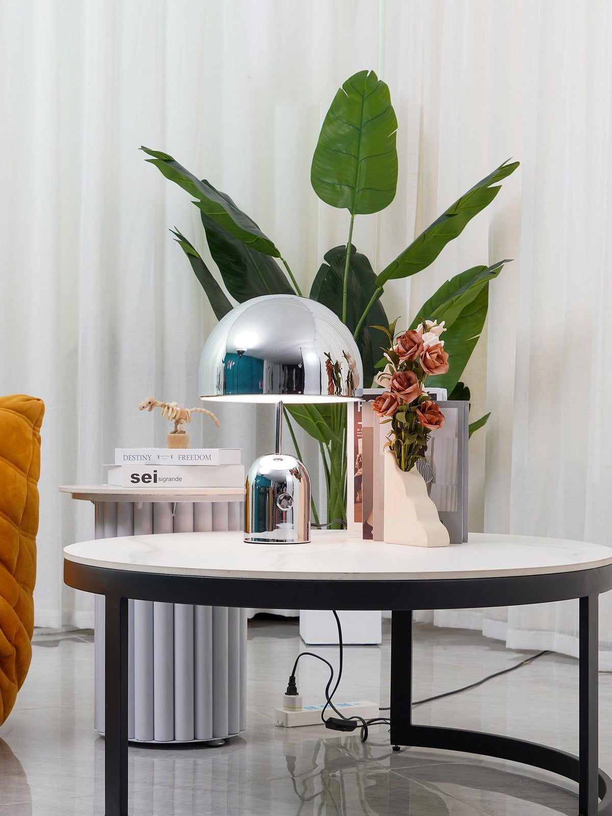 ChimeGlow Lamp - Elegant Bell-Shaped Lamp for the Home