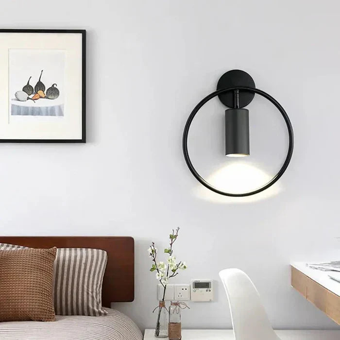 OpulentGlow - Elegant Gold Wall Sconce for a Refined Interior
