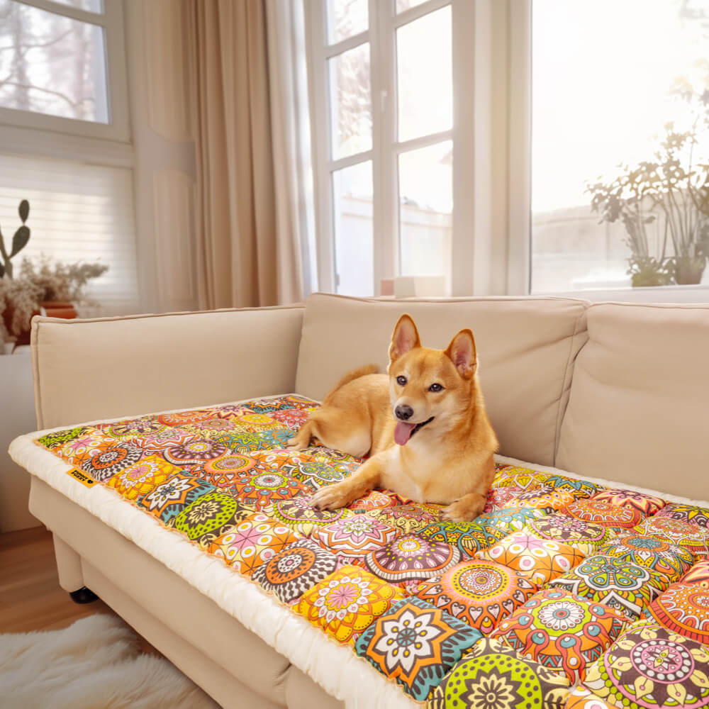ChicShield - Quilted Sofa Cover for a Stylish Home