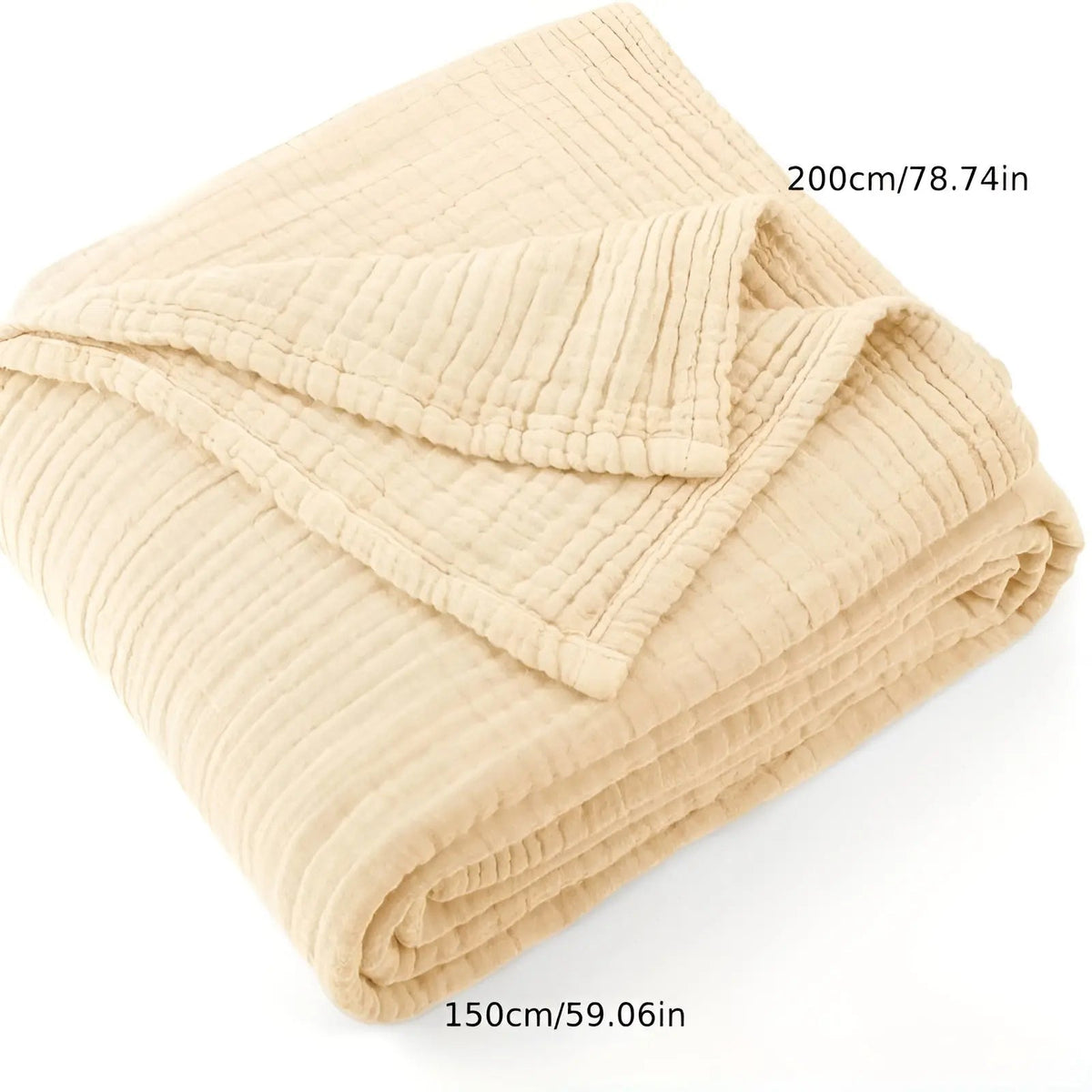BreezeCotton - Cotton Muslin Blanket for Every Season