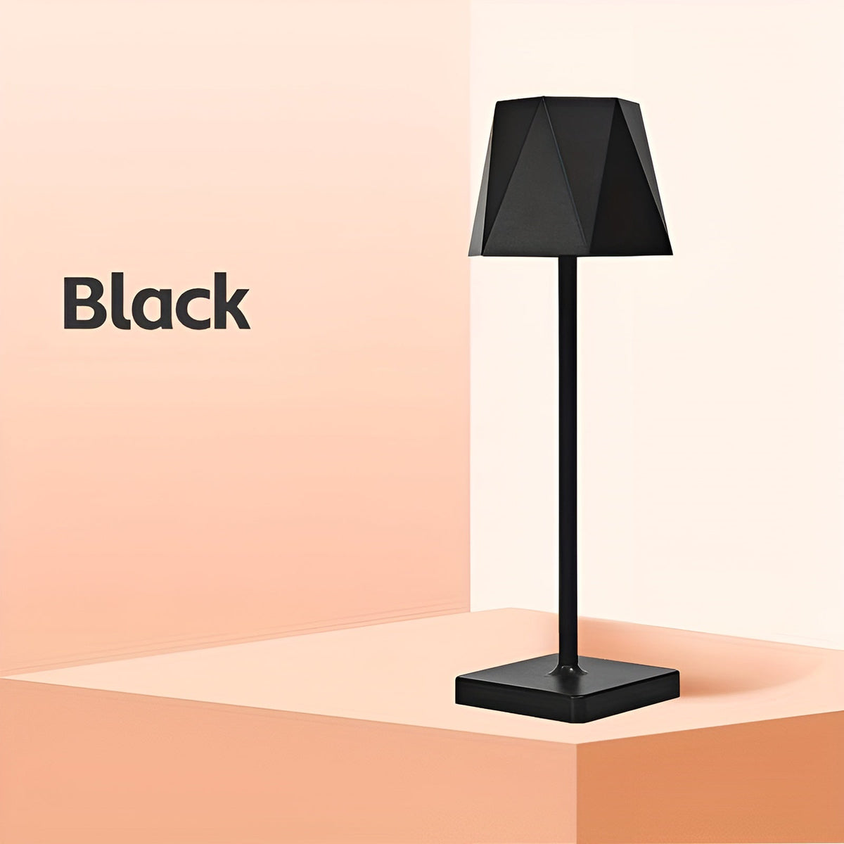 BrightLuxe - Retro Wireless Rechargeable LED Table Lamp