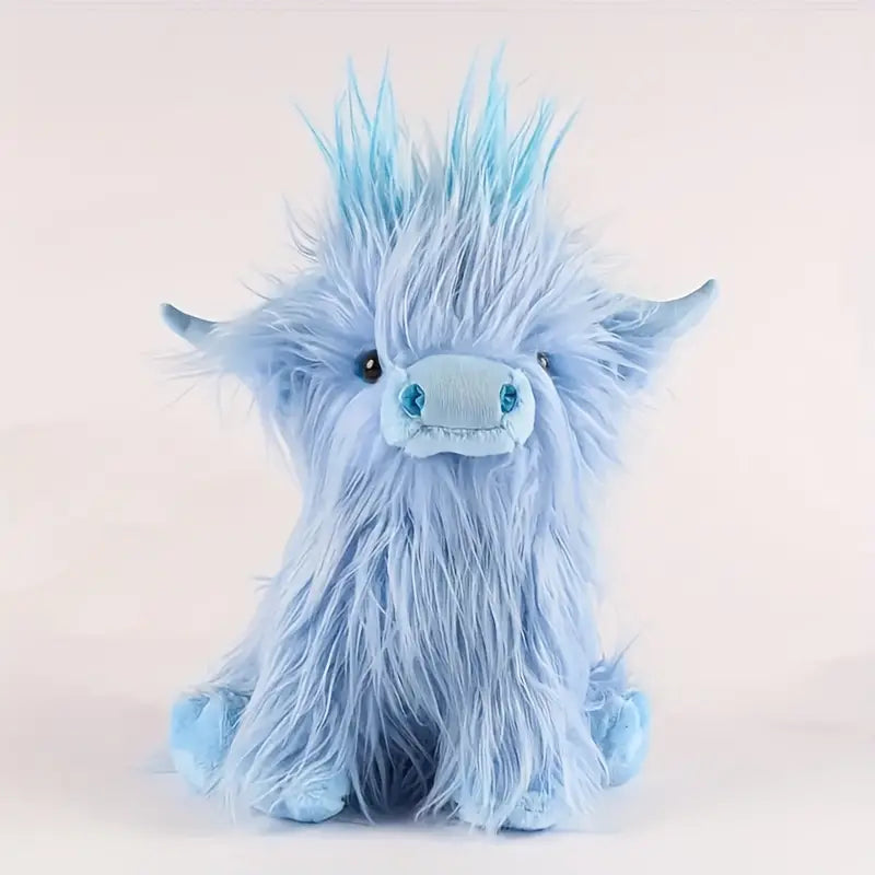 Câlinou | Peluche Vache des Highlands Douce avec Design Réaliste | Doudou Bébé pour Confort et Compagnie 5