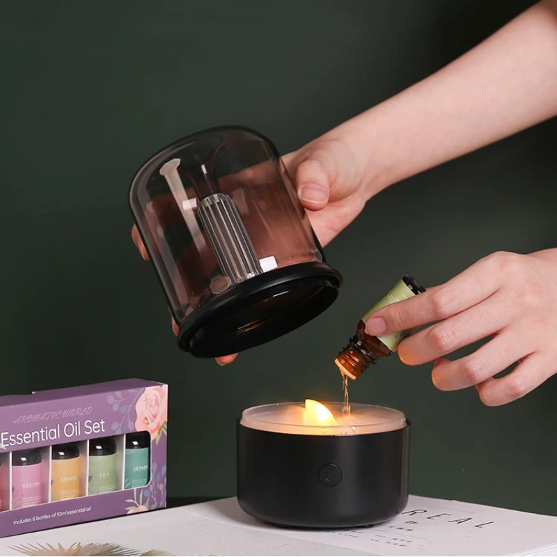 Faumira - Candle-Effect Aroma Diffuser Lamp