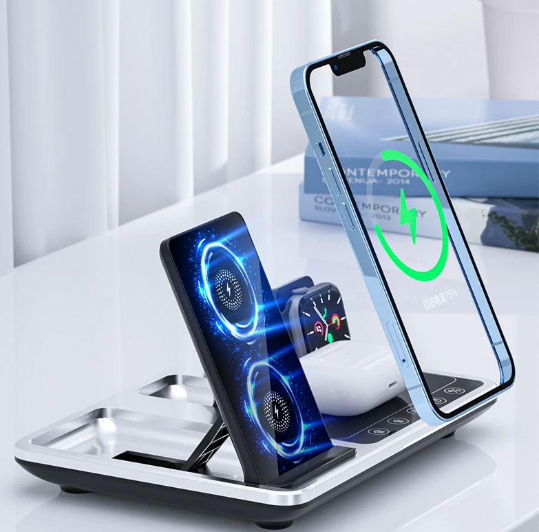 PowerPro Charger - Station de Charge 4-en-1 Sans Fil