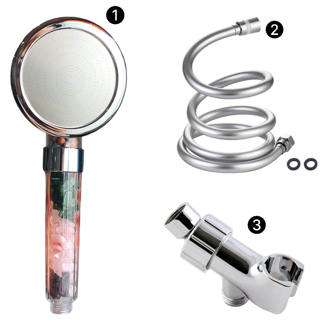 AquaVibe - Luxury Rain Shower Head with 10 Settings