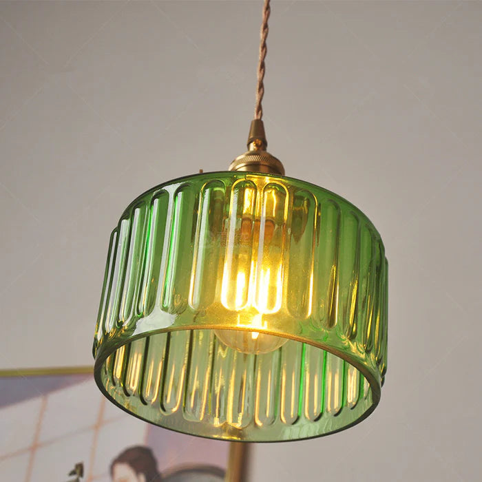 CrystalGlare - Vintage Crystal Glass Pendant Light