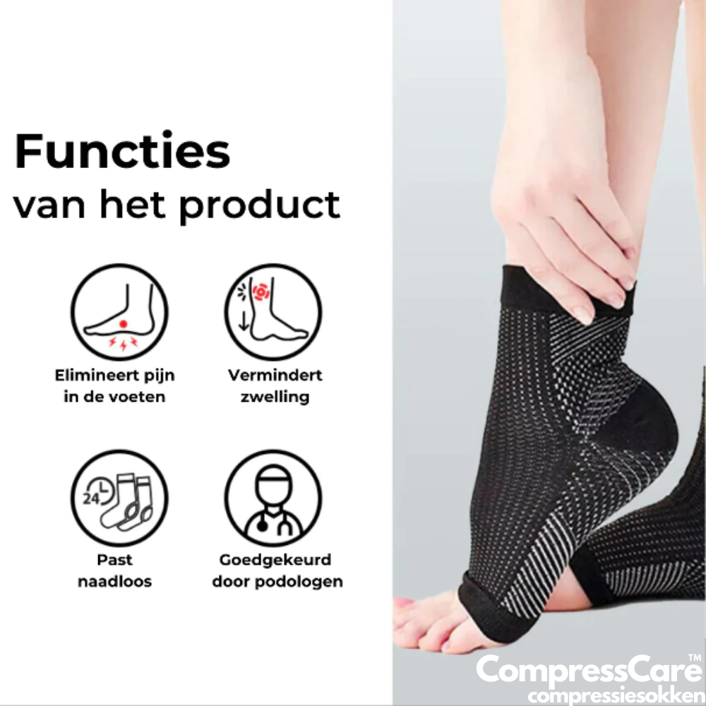 CompressPro - Compression Socks for Foot Pain Relief