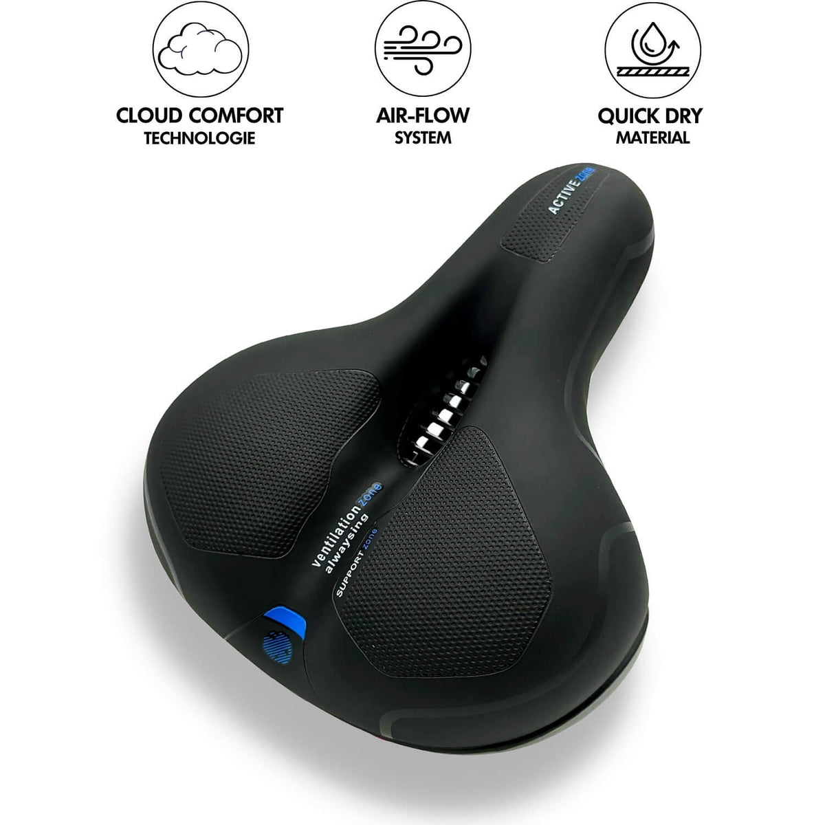 Confort Cycliste | Selle de Vélo Ergonomique avec Rembourrage Optimal | Conduite Douce et Sécurisée 6