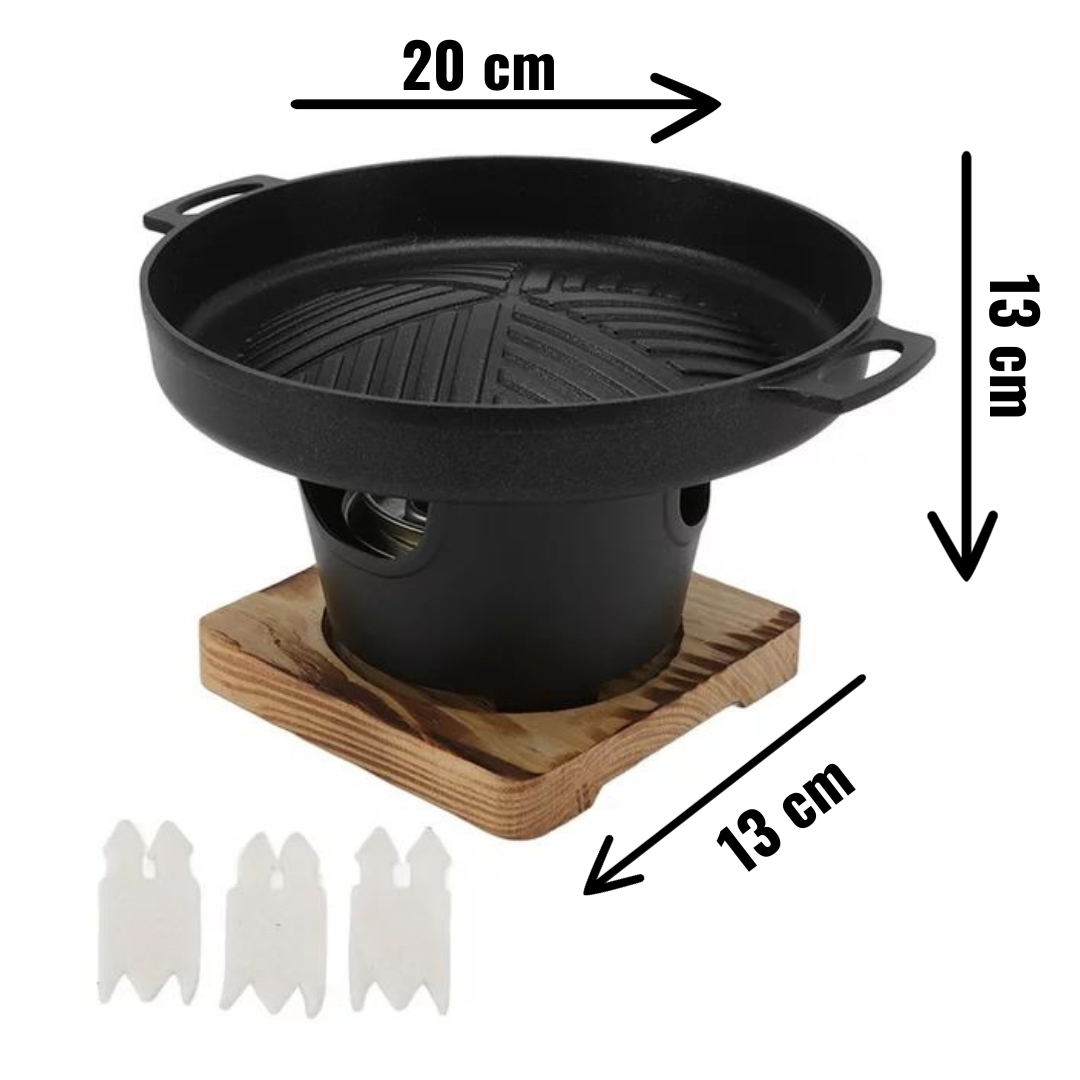 GrillMaster Pro - Compact Portable Barbecue for Outdoor Cooking