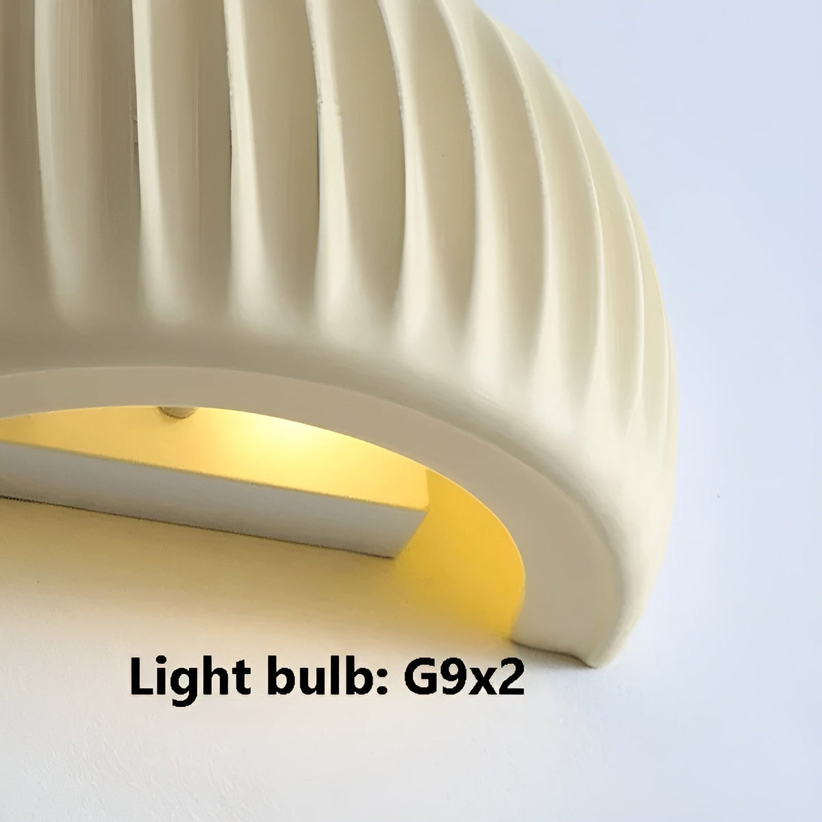 Lanzotti - Elegant Scandinavian Fluted LED Wall Sconce