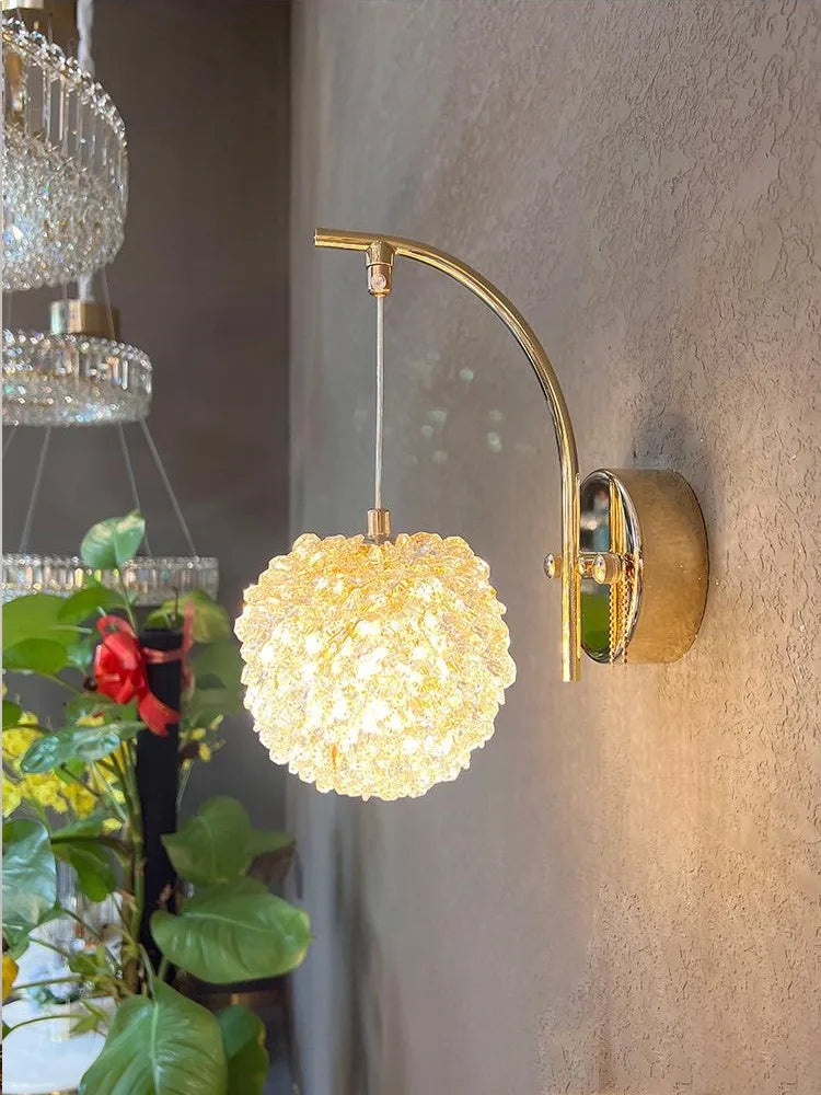 Crystal Wall Sconce - Elegant Wall Light for a Luxurious Interior