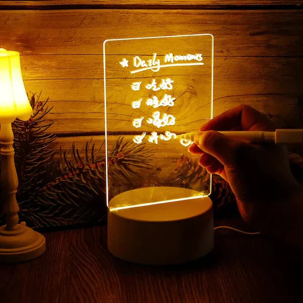 GlowPad - Bloc-notes lumineux magique et créatif
