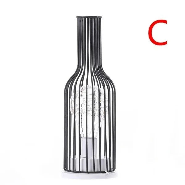RetroEra - Minimalist Hollow-Out Retro Table Lamp