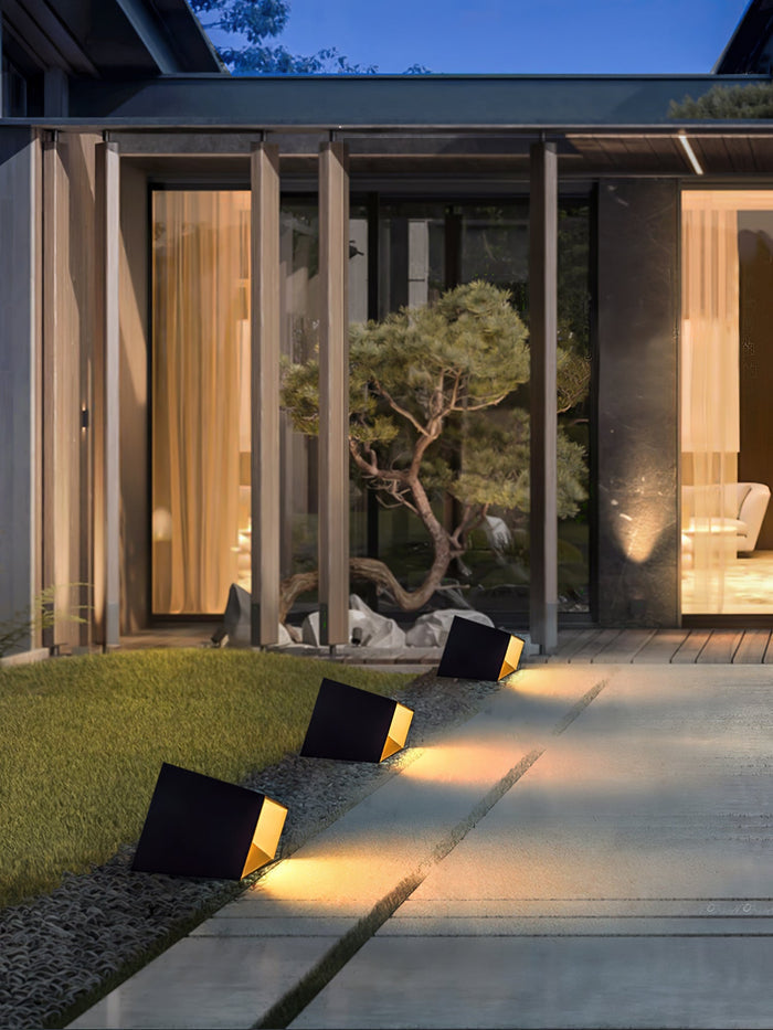 Cube Solar - Lampe Solaire Élégante pour Éclairage de Jardin