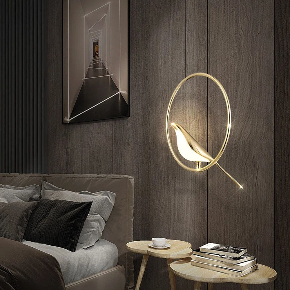 BirdLume Light - Bird-Inspired LED Pendant for Modern Interiors