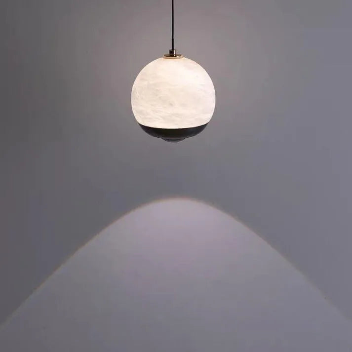 LumiereNordique - Scandinavian Marble and Alabaster Pendant Light