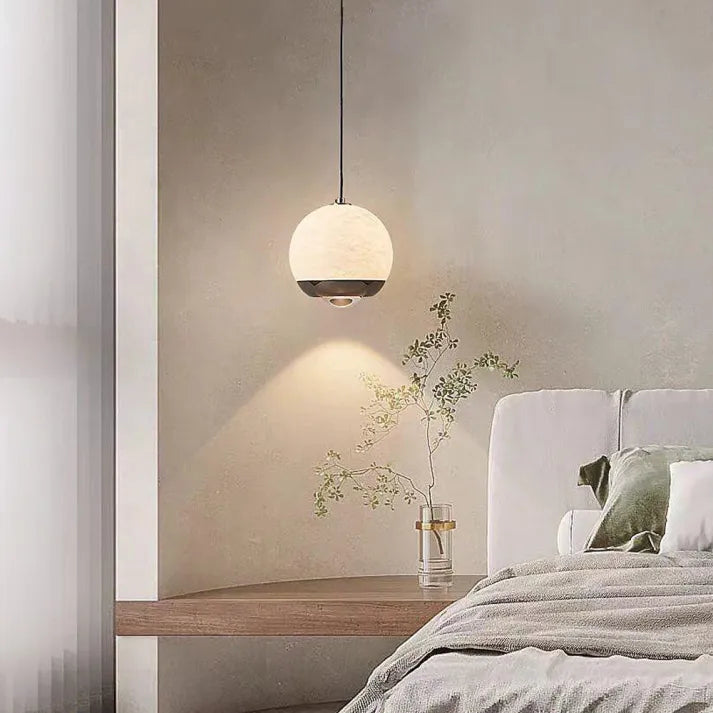 LumiereNordique - Scandinavian Marble and Alabaster Pendant Light