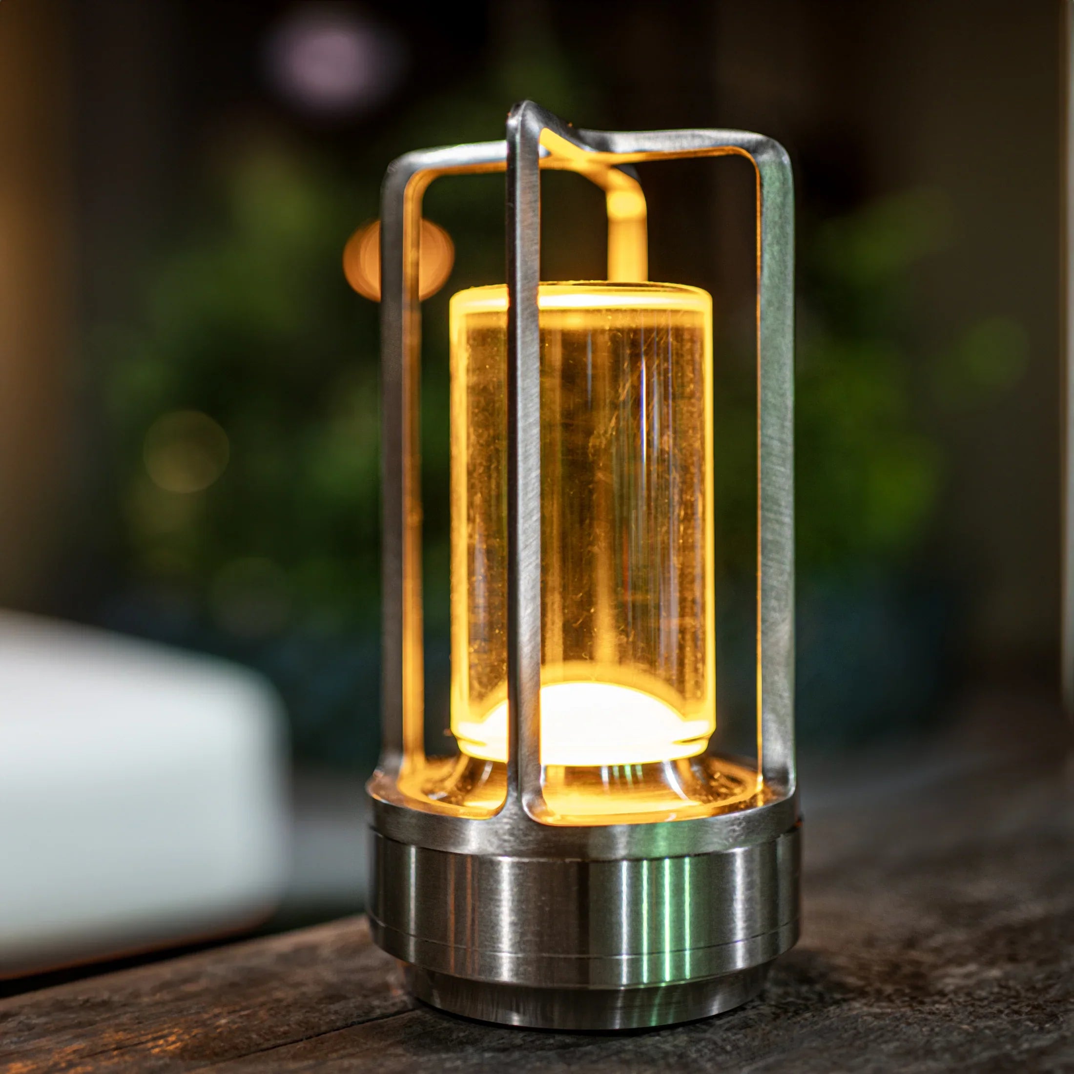 Qandlelight - Lampe de table sans fil rechargeable et tactile