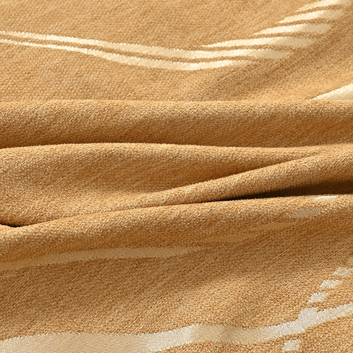 FloralElegance - Luxurious Floral Chenille Curtains