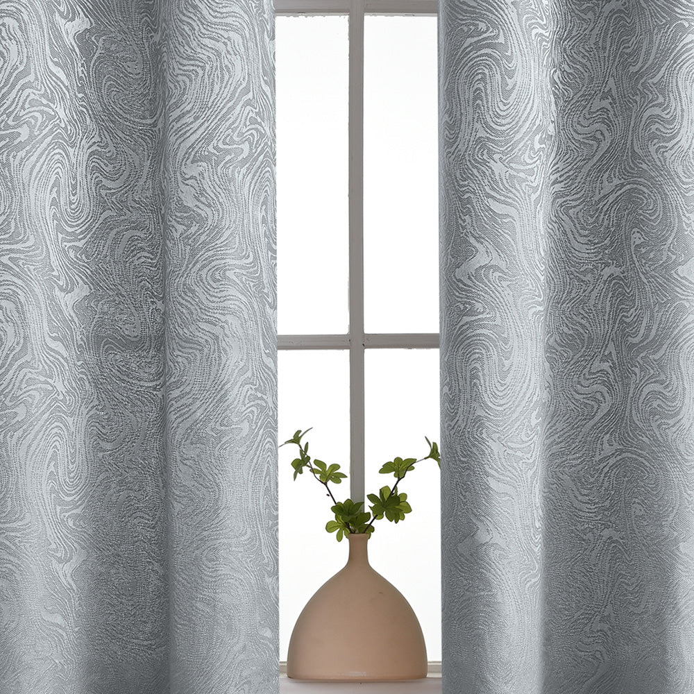 AquaLuxe Curtains - Textured Blackout Curtains for Contemporary Interiors