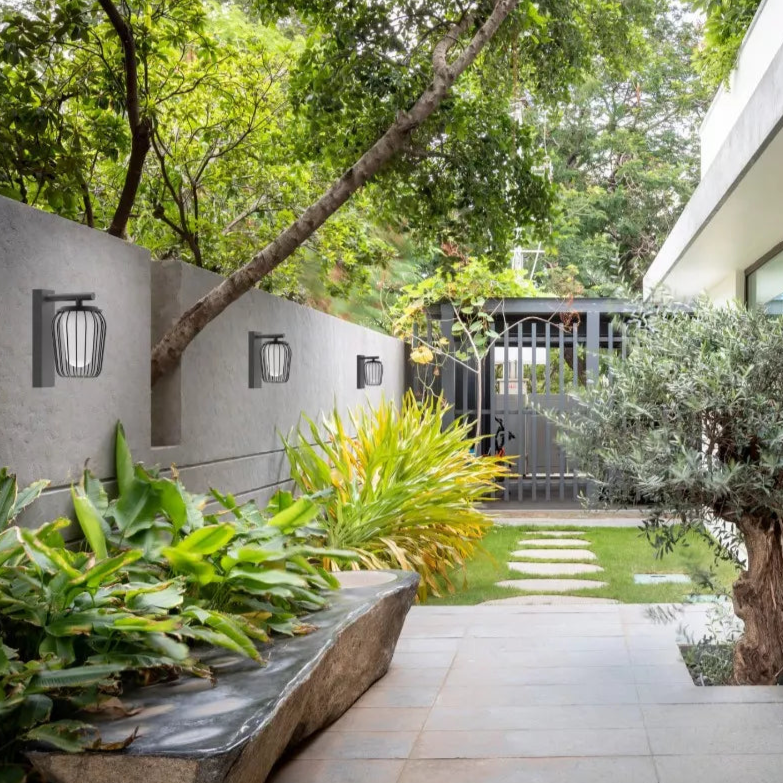 ÉclatChandan - Modern Motion-Sensor Outdoor Wall Light