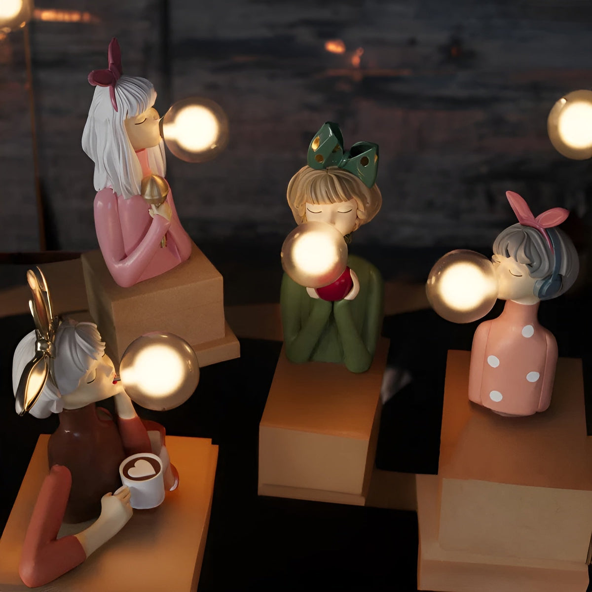 BubbleGlam - Elegant Bubble Design Ambient Lamp