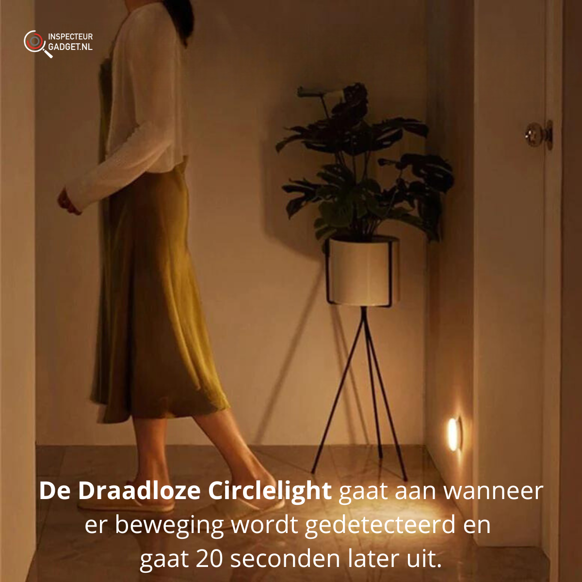 Circlelight - Lampe LED Sans Fil à Détecteur de Mouvement