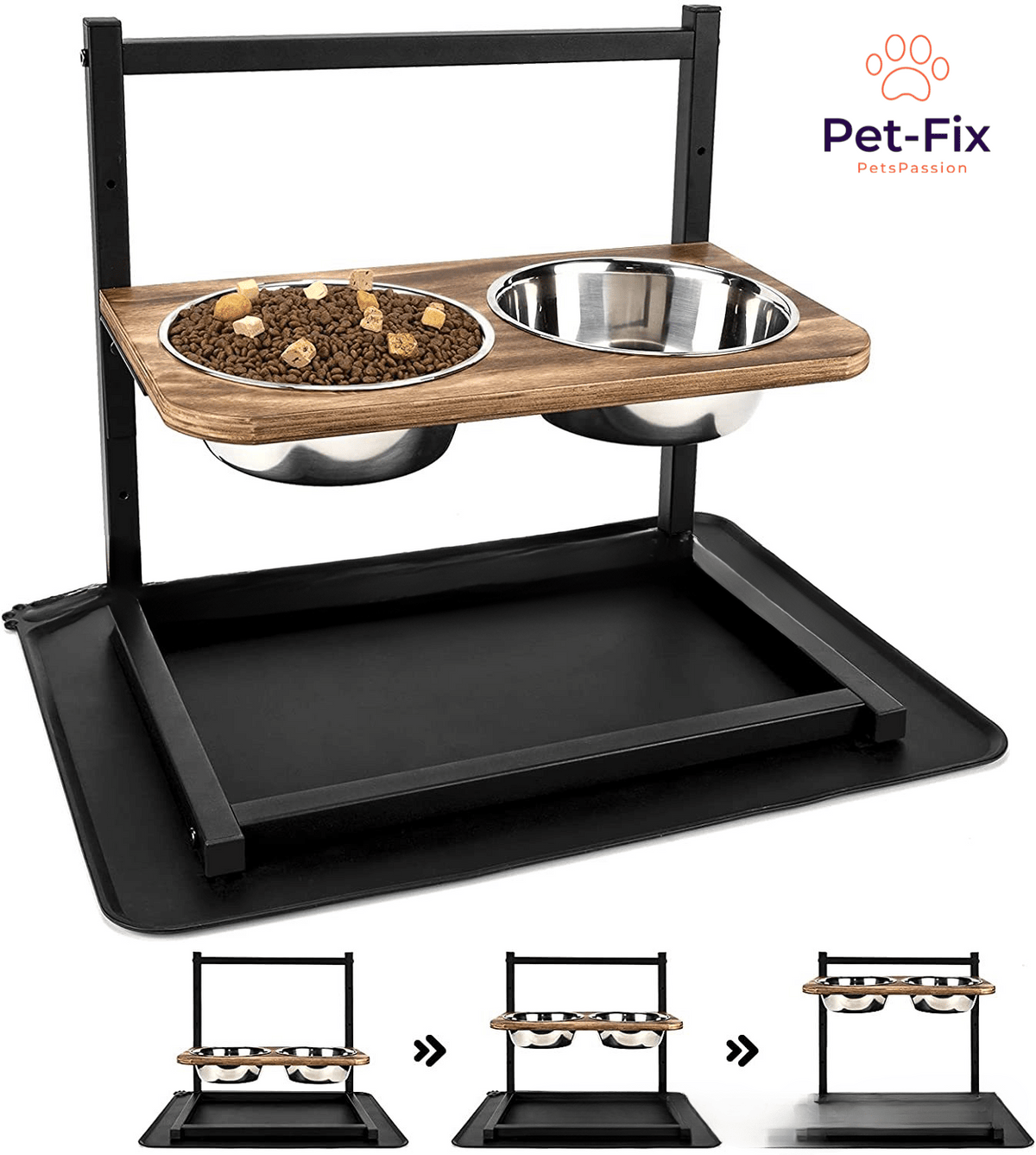 SnackHaven - Luxury Raised Feeding Station for Dogs